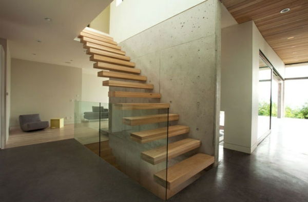 čudovito oblikovanje ideja-konzolni-stopnice