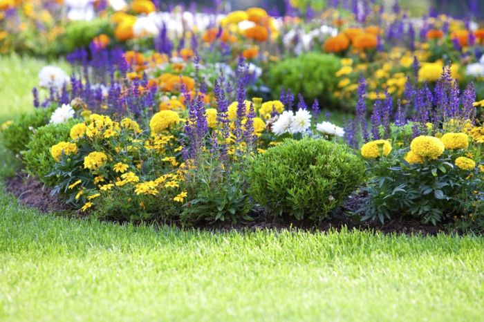 stworzyć ogród kwiatowy - wspaniały design