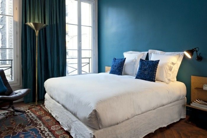 vakker-small-roms-set-vegg fargen blå-grå