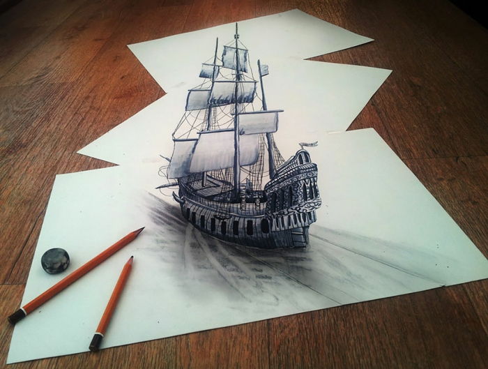 tegninger-med-blyant-en-skip