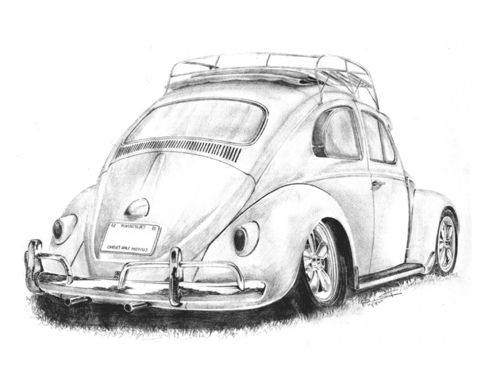 tegninger-med-blyant-gang-modell-bil
