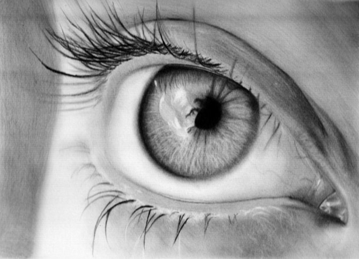 desenhos-com-lápis-interessante-design-olho