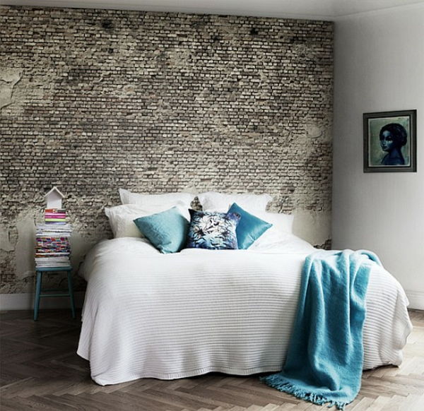 ziegelmauer odalı-ile-mavi yastıklar